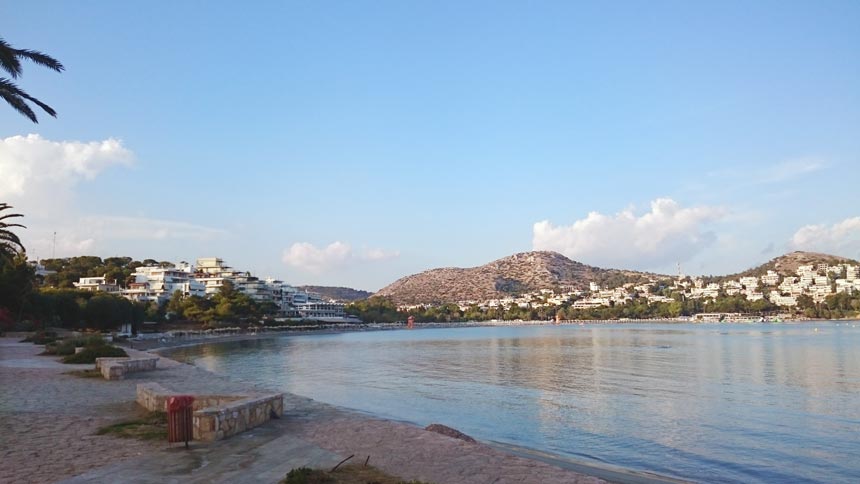 Vouliagmeni - one of the southern Athenian suburbs.