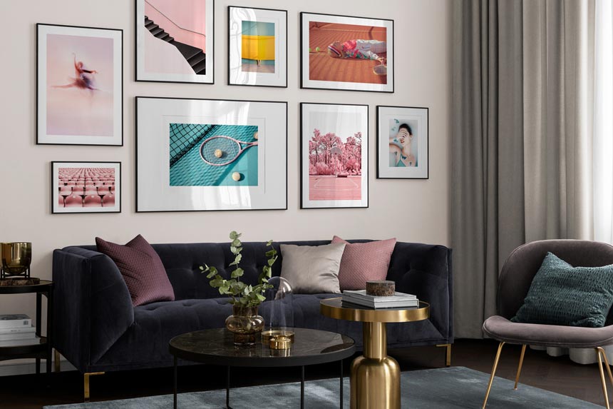 Hanging Artwork :: The Ultimate Guide - Velvet Karatzas Interiors Atelier