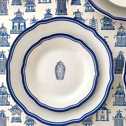 Hand Painted Porcelain Dinnerware :: The Ultimate Holiday Maker