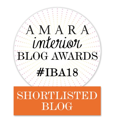 Amara Interior Blog Awards Badge for Shortlisted Blog