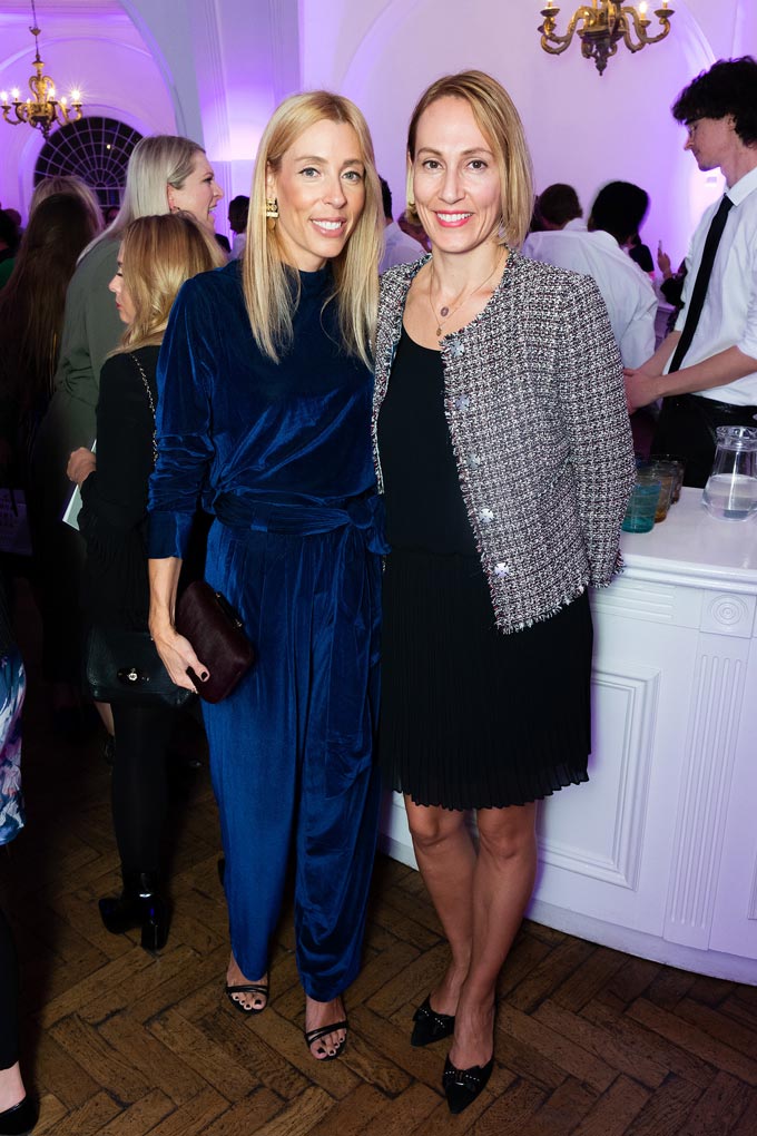Elisabeth and Velvet at Marylebone One in London for the Amara Interior Blog Awards 2018.