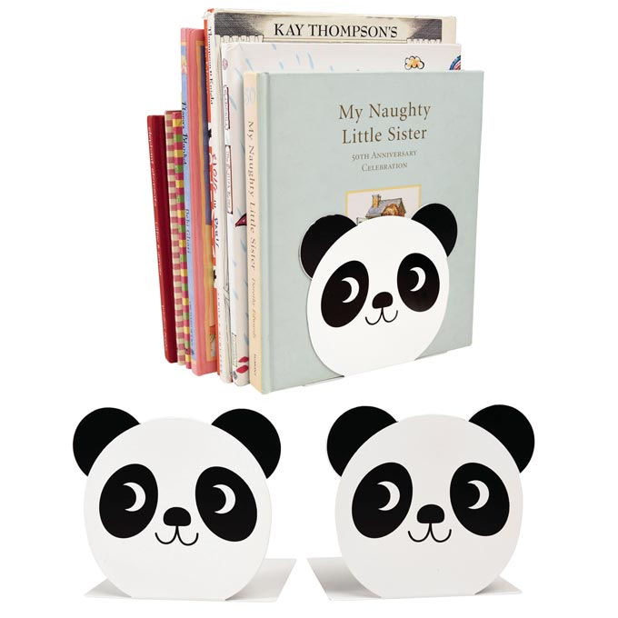 Panda bear bookstands. Too cute! Image by 