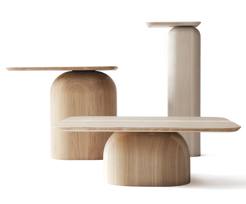 The Nikari April set of 3 tables by Haberli for Nikari. Image by Nest.co.uk.