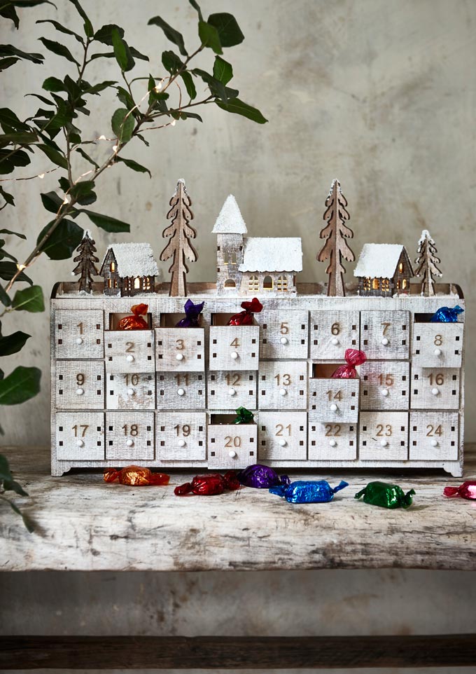 A great looking Advent Calendar. Image by National Trust.