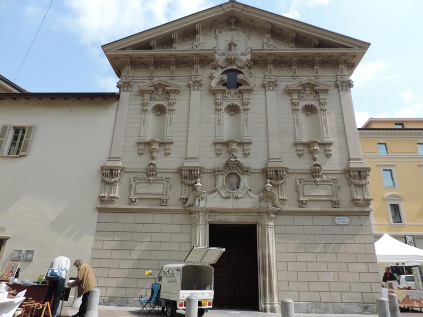 View of the Church of San Rocco.