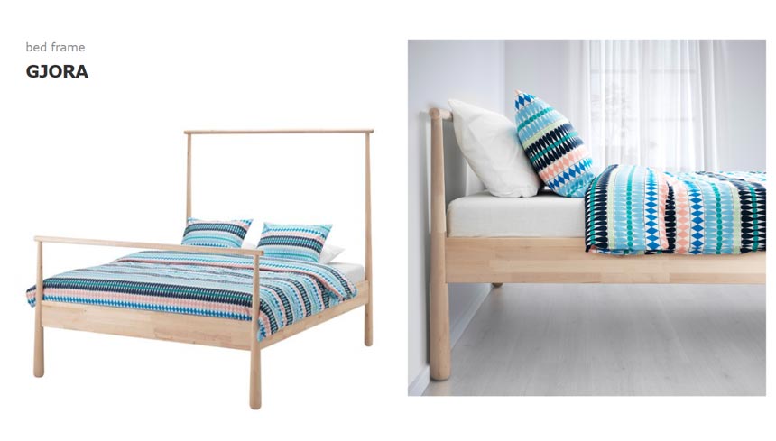 Ikea's Gjora Bed.