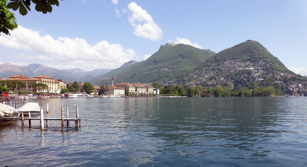 View of Lake Lugano