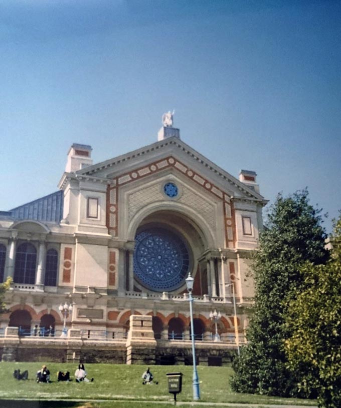 Ally Pally in North London.