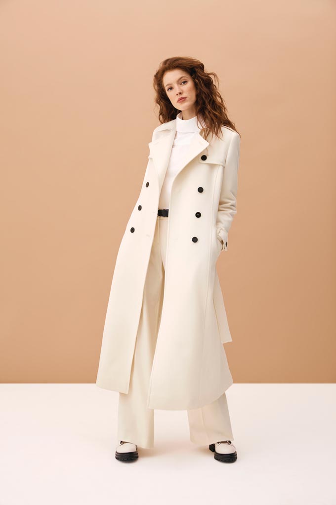 The all white winter outfit from Hobbs. Stunning!