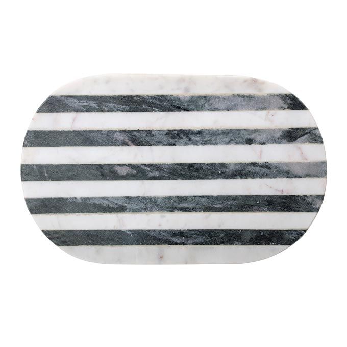A marble cutting board from Cult Furniture. Marble decor ideas.