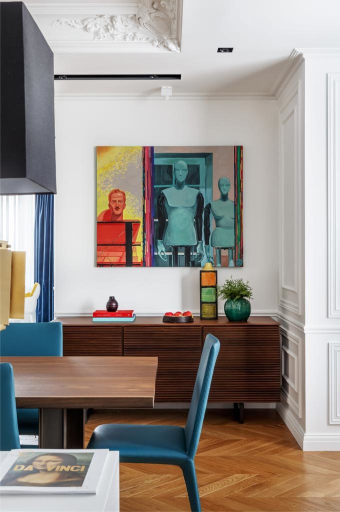 This Luxury Apartment in Moscow Is a Color Feast