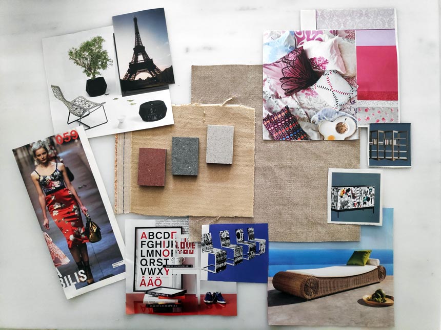 Building a moodboard is one of the most important steps when decorating with intention. 