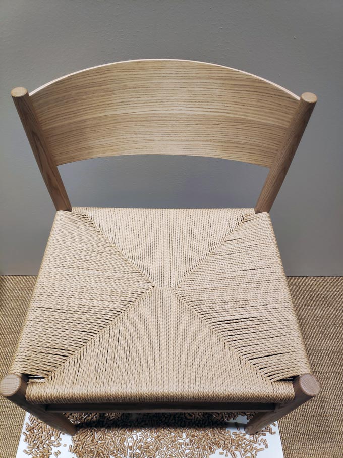 The Nestor chair from the Danish brand mater.