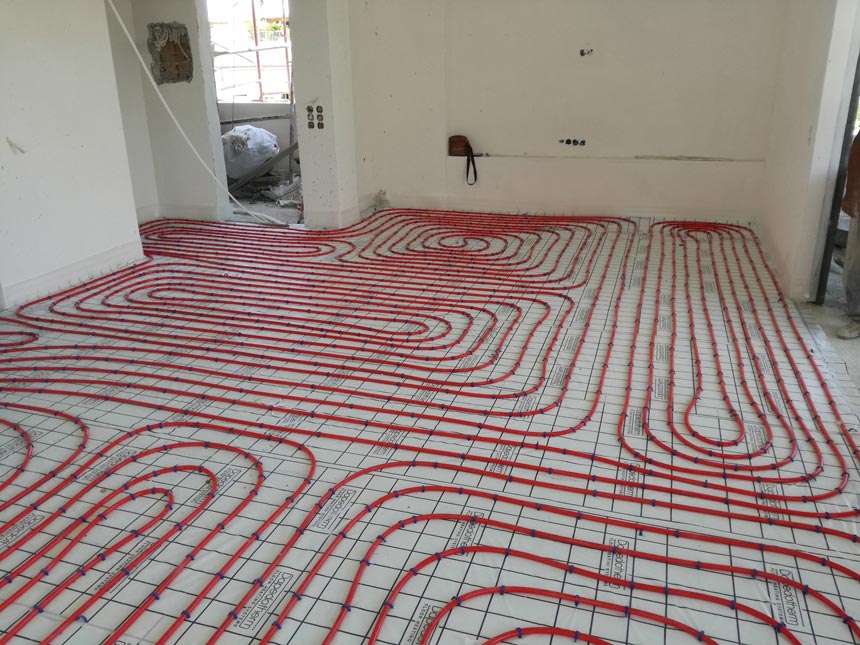 Using the wrong screed in underfloor heating is one of the top design crimes.During the installation of underfloor heating. 