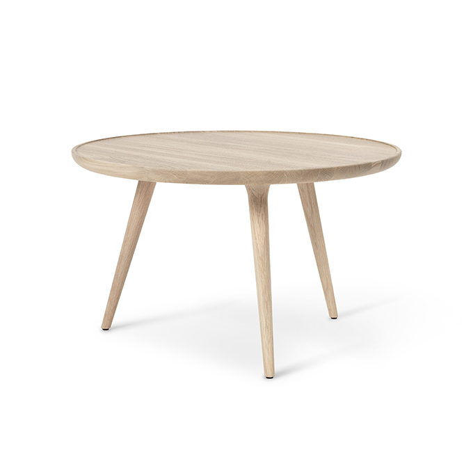 A packshot of the Accent Coffee table in mattwhite by Mater. Image: Mater.